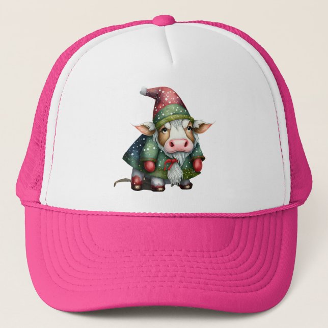 Jul Gnome Cow-83456 Keps (Framsida)