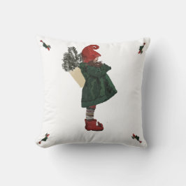 Jul Gnome Dekorativ kudde | Helgdag hemdekan