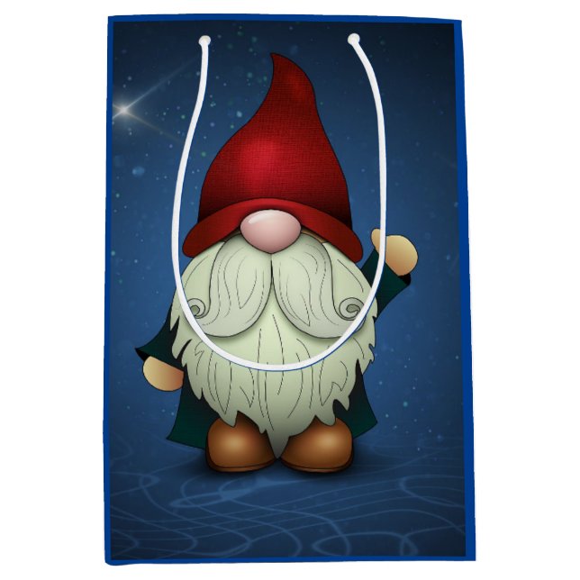 Jul Gnome Gift Bag (Framsidan)