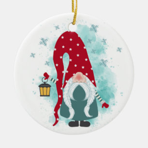 Jul Gnome Julgransprydnad Keramik