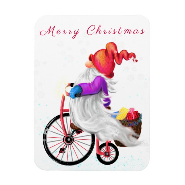 Jul Gnome Magnet (Vertikal)