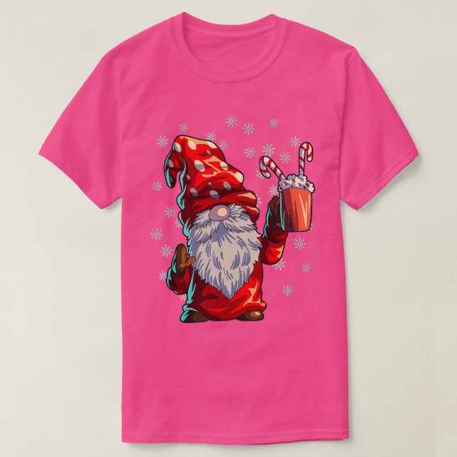 Jul Gnome Manar Kvinnor Buffalo Play Red Chris T Shirt (Design framsida)