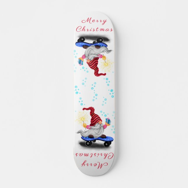 Jul Gnome Skateboard (Framsida)