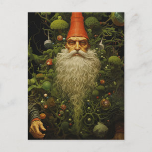 Jul Gnome Vykort