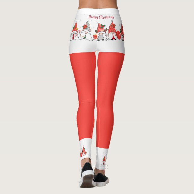 Jul Gnomes Leggings (Baksida)