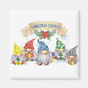 Jul Gnomes Magnet