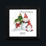 Jul Gnomes Minnesask<br><div class="desc">God jul Gnomes-boxen för julträ</div>