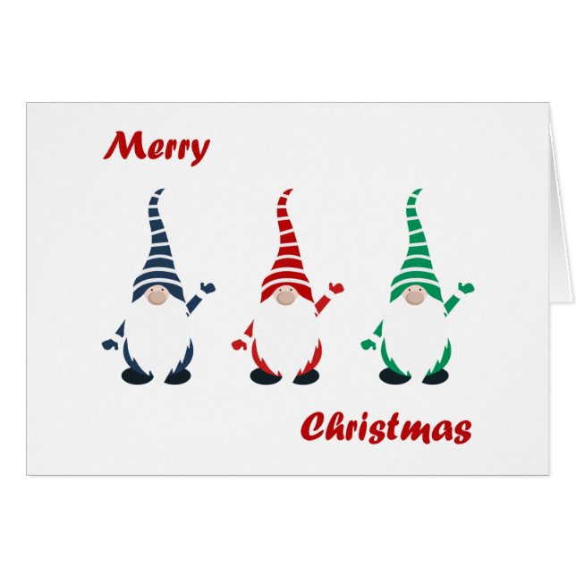 Jul Gnomes OBS Kort (Framsidan Horizontal)