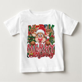 Jul God jul Santa T Shirt