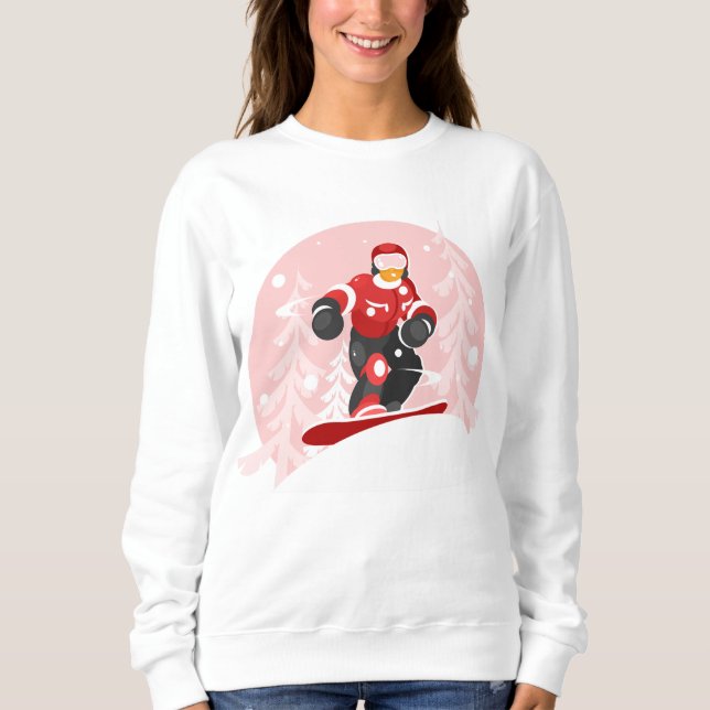 Jul God jul Sweatshirt T Shirt (Framsida)