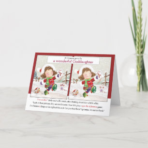 Jul, Goddottern. Spot- skillnaden Kort