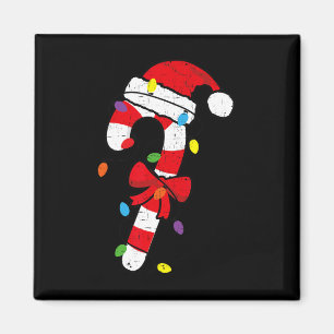 Jul Godis Cane Tomte Xmas Barn Småbarn Ungdom Magnet
