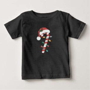 Jul Godis Cane Tomte Xmas Barn T Shirt