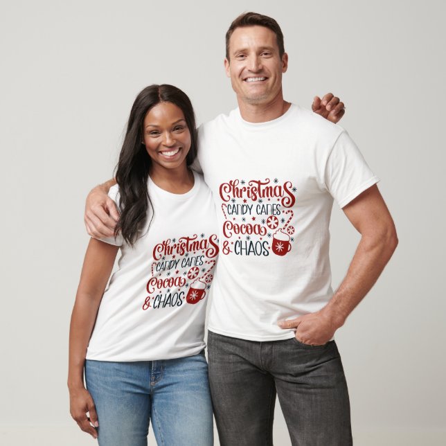 Jul Godisstavar Kakao & Kaos T Shirt (Unisex)