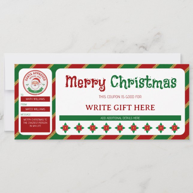 Jul Godkänd Julpresentgift (Framsida)