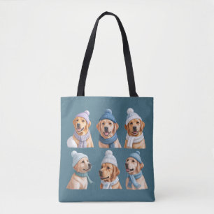 Jul Golden Retriever Hund Älskare Hundar Ägare Tygkasse