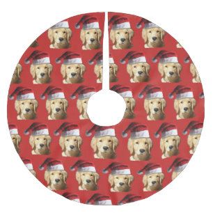 Jul Golden Retriever Julgransmatta Borstad Polyester