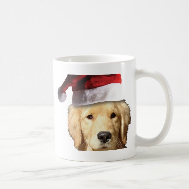 Jul Golden Retriever Kaffemugg (Höger)
