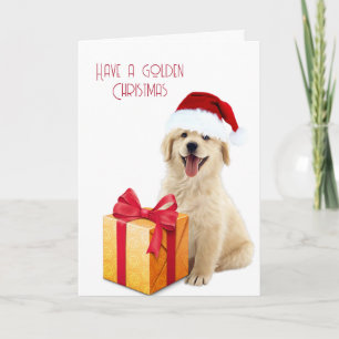 Jul Golden Retriever Kort