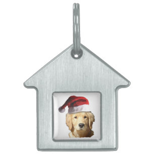 Jul Golden Retriever Namnbricka Husdjur