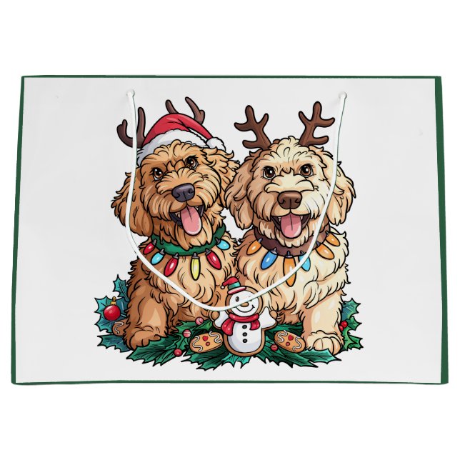 Jul Goldendoodle Hundar (Framsidan)