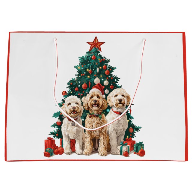 Jul Goldendoodle Hundar (Framsidan)