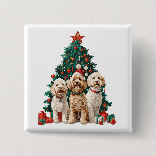 Jul Goldendoodle Hundar Knapp