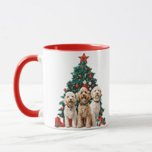Jul Goldendoodle Hundar Mugg