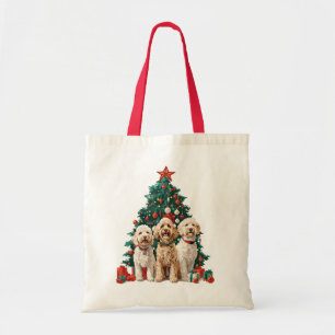 Jul Goldendoodle Hundar Tygkasse