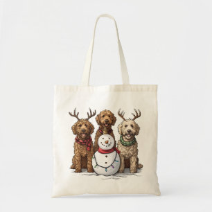 Jul Goldendoodle Hundar Tygkasse