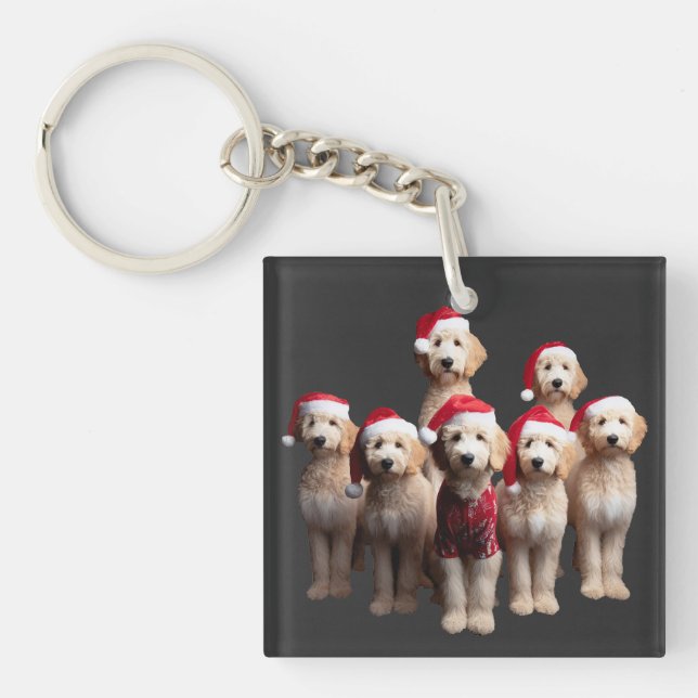Jul Goldendoodle, Julafton Labour Hund (Framsidan)