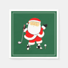 Jul Golf Fest Pappersservett