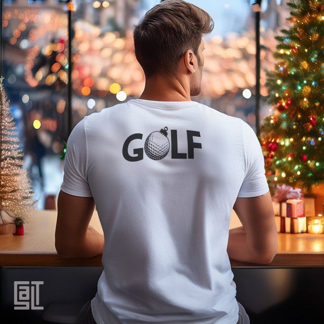 Jul Golf Ornament Klassisk T Shirt (Skapare uppladdad)