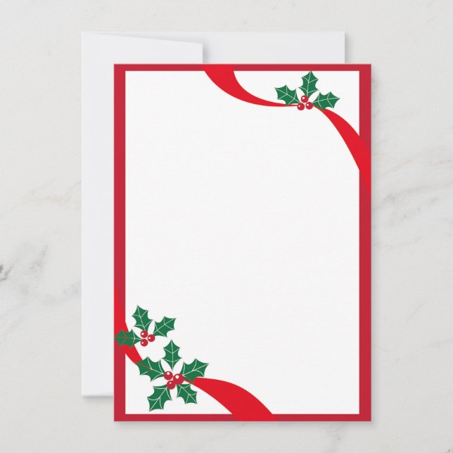 Jul-gör det till ditt eget julkort (Framsida)