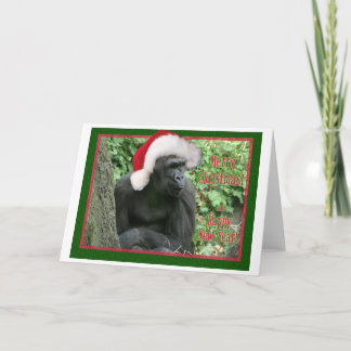 Jul Gorilla Helgkort