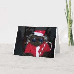 Jul Gorilla Jultomten Helgkort