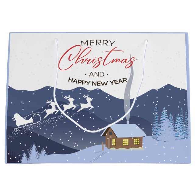 Jul | GOTT NYTT ÅR | Santa anpassade (Framsidan)