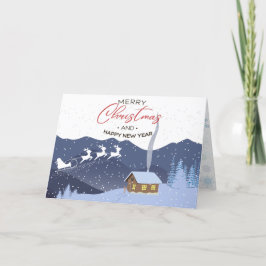Jul | GOTT NYTT ÅR | Santa anpassade Helgkort