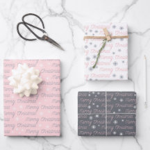 Jul grå vit rosa silver elegant enkel