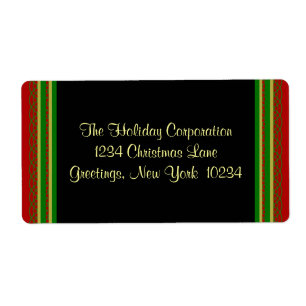 Jul Gräns Adressetiketter Fraktsedel