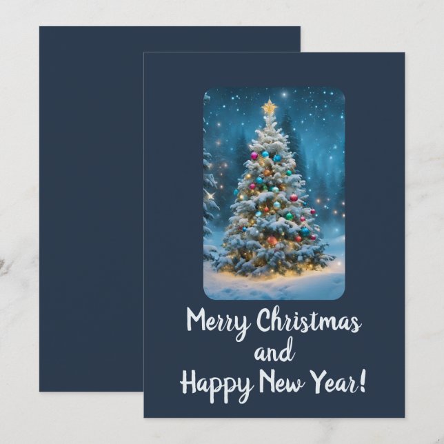 Jul gräs 82, God jul, 1 kort (Fram/baksida)