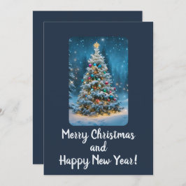 Jul gräs 82, God jul, 1 kort