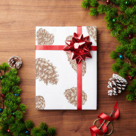 Jul Gräs Cone Mönster Presentpapper