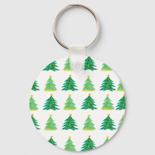 Jul Gräs Mönster Nyckelring