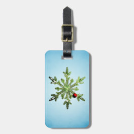 Jul Gräs Snowflake Bagagebricka