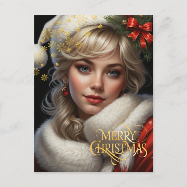 Jul. Grattis. Vykort (Framsida)