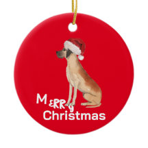 Jul Great dane Hund Merry Hälsning