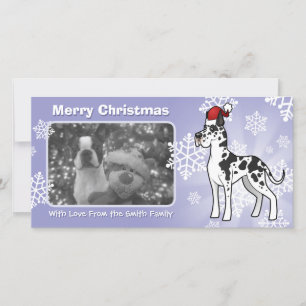 Jul Great dane Julkort