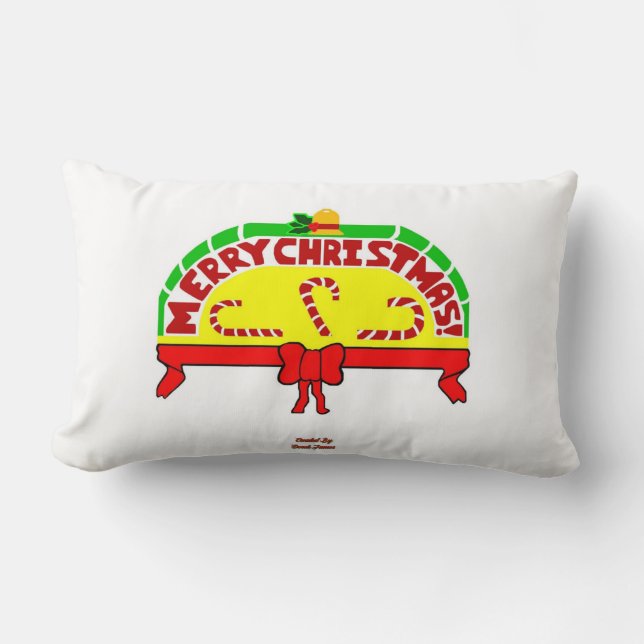 Jul Greetings Lumbar Pillow Lumbarkudde (Framsida)