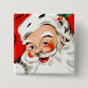 Jul Greetings Santa Knapp